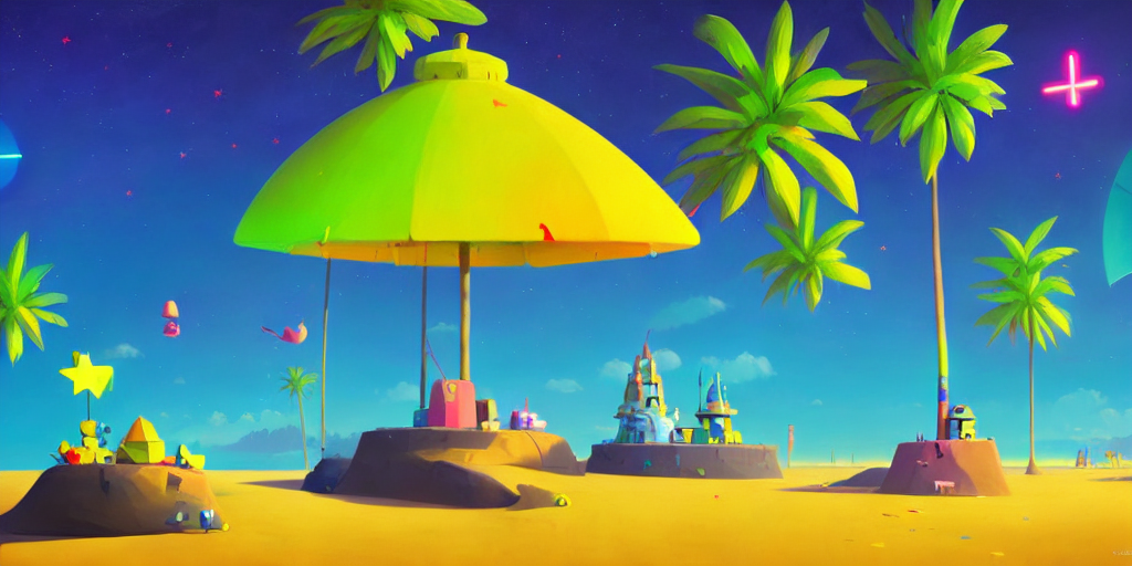 Amazing Summer day designs - AI Generated